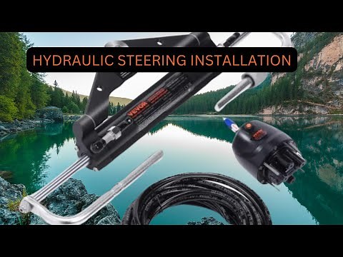 DYI VEVOR HYDRAULIC STEERING INSTALL