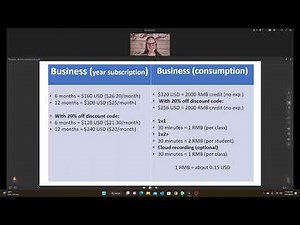 ClassIn: Business plan Comparisons