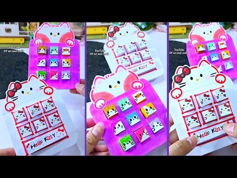 DIY Hello kitty pop-up calculator / Satisfying creative art ideas / creative work /satisfying videos