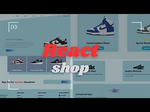 Create a Stunning React Shopping Website with GSAP Animations | Step-by-Step