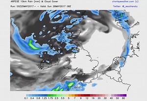 1.3K views · 12 reactions | Here is a quick vid showing the weather for the next few days. Note the thundery showers moving out of France overnight Friday into Saturday......(best viewed in HD via the settings) | CW Weather | Facebook