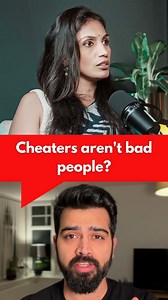 1.5M views · 20K reactions | Cheaters aren't bad people? Original video: @kavyalsedanni | Shridhar LifeSchool - Psychology and Counselling | Facebook