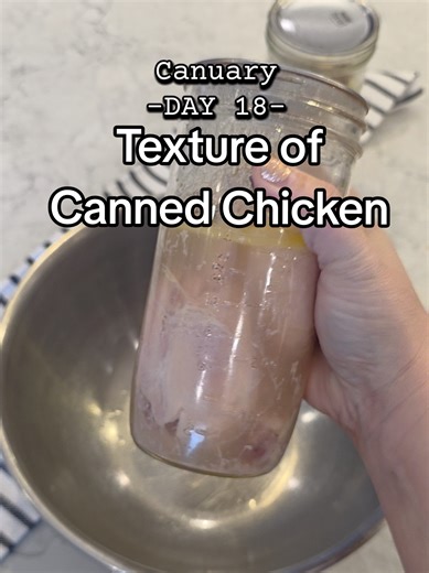 Canuary Day 18: Exploring the Texture of Canned Chicken