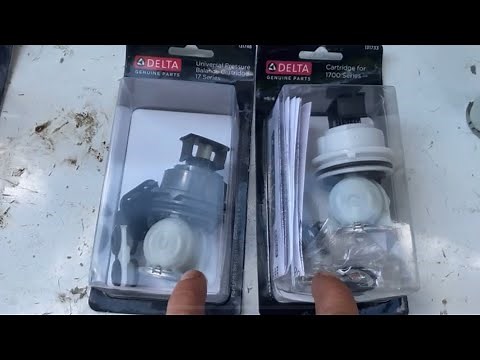 How to replace a delta shower cartridge
