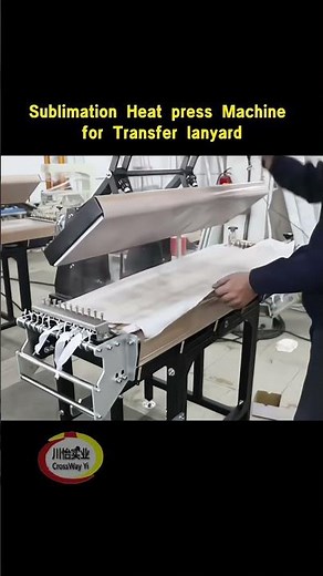 Double Side Heats Sublimation Lanyard Machine