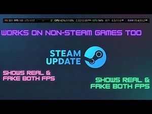 Steam Overlay Got An interesting Update Which Shows CPU, GPU, FG, FPS + More -Detailed Testing