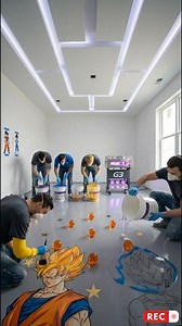 Every Dragon Ball Z Fan Dreams of This Room 😳 #reels #lifestyle #reelsviralシ #viralpost | PokoHistoires