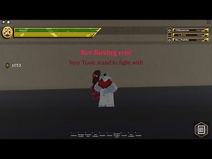 (YBA) Kcr Boxing 1v1's + Build