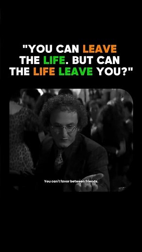 Carlito's Way: The Tragedy of a Man Trying to Escape His Past
