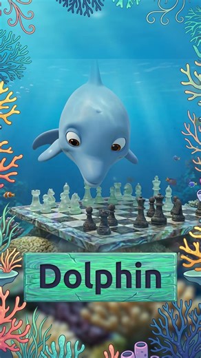🐬🐬🐬 The Dolphin, a Very Clever Friend 🌊✨