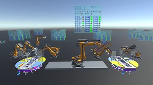 Unity导入现场数据,实现现场设备动作与程序模型同步