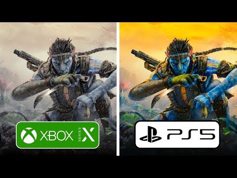 Avatar Frontiers of Pandora From the Ashes PS5 vs Xbox Series X Graphics Comparison