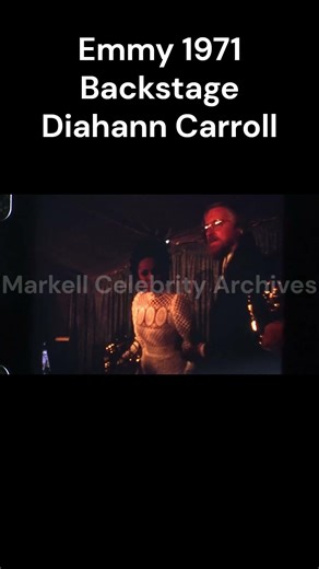 1971 Primetime Emmy Awards -Diahann Carroll Backstage