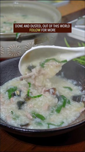 Easy Century Egg & Lean Meat Congee Recipe in China