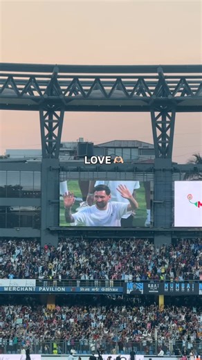 Varun Valia on Instagram: "Nothing matters when it’s him 🥹 Truly a dream come true!!!!🧿♥️ . . . . . [messi, goat tour, messi india, sachin, sunil chettri, wankhede, mumbai, kolkata, football, fcb, luis suarez, rodrygo de paul, lionel messi, viral, fyp, reels, trending]"