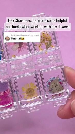 Dry Flower Nail Art: Pro Hacks for Encapsulated Cat Eye 🌸✨💅