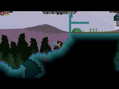Starbound Basics - Walls, backwalls, building or mining single blocks