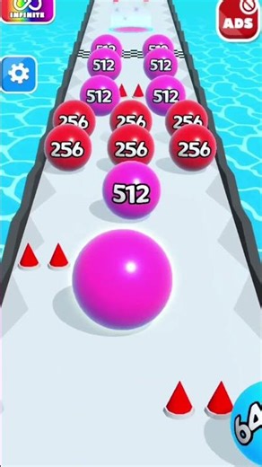 Numbers MERGE 2048 Crazy Speed Challenge 🚀 Ball Blend 2048