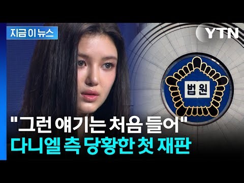 '431억 손배소' 합의 여지 물은 법원...어도어 입장에 다니엘 당황 [지금이뉴스] / YTN