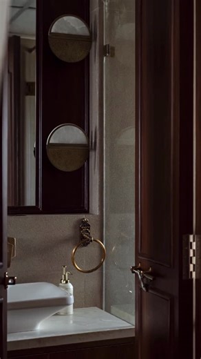 AT Studio on Instagram: "Anantham: The Master Bedroom Easily our favourite corner of the home, steeped in warmth and character. Two bedrooms were brought together as one, with one unfolding into a walk-in wardrobe and a sun-kissed daybed; a space meant for slow mornings, soft pauses, and unhurried evenings. #interiordesign #south #southindian #home #renovation"