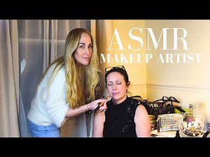 ASMR Makeup artist | Most Relaxing 🍓 Berrylicious Look for Sleep (no talk)