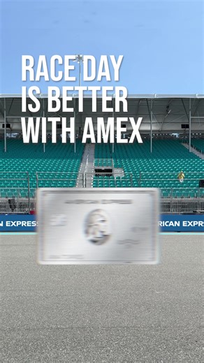 Race day is better with Amex! #miamigp | Amex