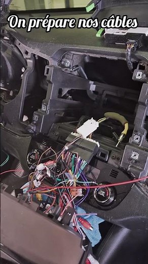 We're installing our new car radio in the Kia Sportage