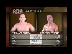 Tommaso Ciampa vs. Roderick Strong - ROH World T.V. Title 06.16.2012 | FULL MATCH