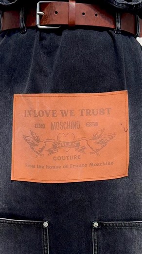 Wear your heart on your wardrobe—In love we trust. Moschino “Collezione 04” Fall/Winter 2025. #MoschinoFW25 #Collezione04 #Moschino | Moschino