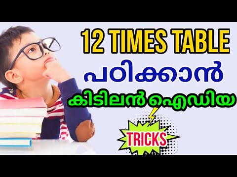 12 times multiplication table trick|Tricks to learn multiplication table|Maths tips