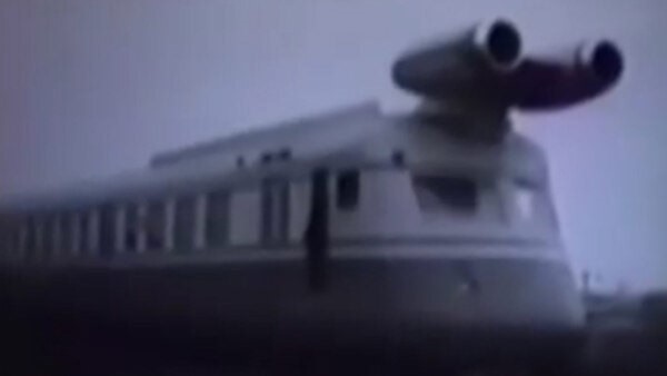Inside graveyard of Soviet train with jet engine that could hit 220mph
