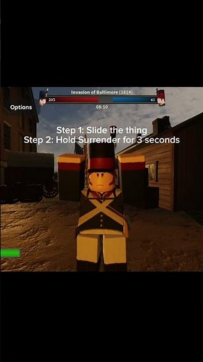 Lexington & Concord | How to Surrender on Mobile Lexington & Concord #roblox