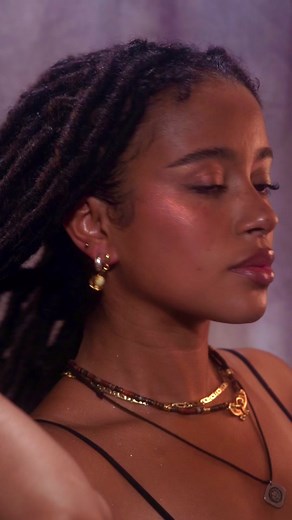 Old Lady Makeup Tutorial with White Locs & Jewelry