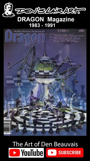 2.1K views · 186 reactions | My Dragon Magazine covers. | Den Beauvais | Facebook