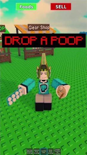 POOPING DAY 19 #roblox #gaming #dropapoop #games #poop #funny #pooping #robloxgames #memes