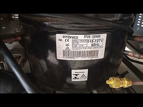 Compresor embraco FFUS130HAX información técnica