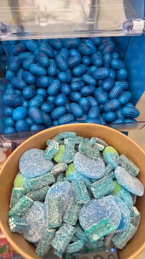 16K views · 43 reactions | Sour AND Blue Raspberry? Yes please! Let’s make a SOUR BLUE RASPBERRY Candy Bowl! #instagood #viral #satisfying #asmr #explorepage #candies #funny #platter | Poppin Candy | Facebook
