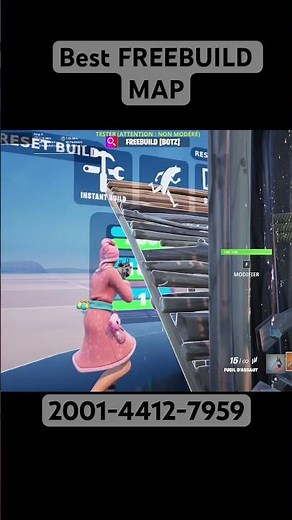 Best freebuild map#fortnite #map #creative