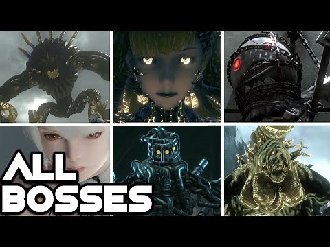 NieR Replicant Remake - All Bosses