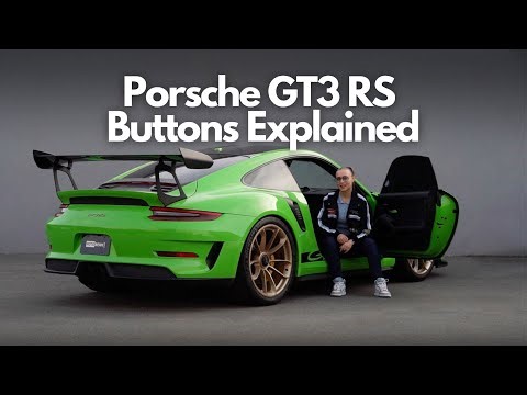 2019 PORSCHE GT3 RS USER GUIDE - ALL BUTTONS EXPLAINED