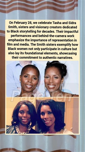 Celebrating the Smith Sisters: Pioneers of Black storytelling #tashasmith #sidrasmith #shorts