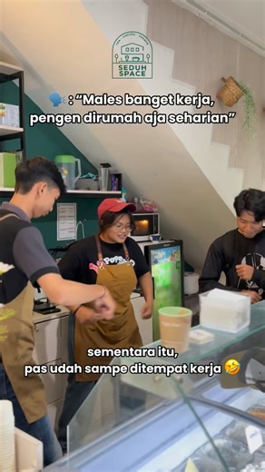 TEA, COFFEE & GELATO HOUSE on Instagram: "seseru ini ya kali dirumah doang _________________ Don’t forget to come and visit Seduh space. You will find happiness and food here SEDUH SPACE 📍Jl. Movie Land No.08, Mekarmukti, Kec. Cikarang Utara, Kabupaten Bekasi, Jawa Barat 17530 ⏰ Senin-Jum’at : 07.00 - 23.30 Sabtu&Minggu : 07.00 - 24.00 #artisanteablends #cafe #gelato #cikaranghits #coffe artisantea"