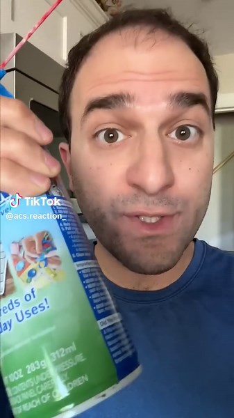 Good ol canned 1,1-difluoroethane. #science #chemistry #shorts