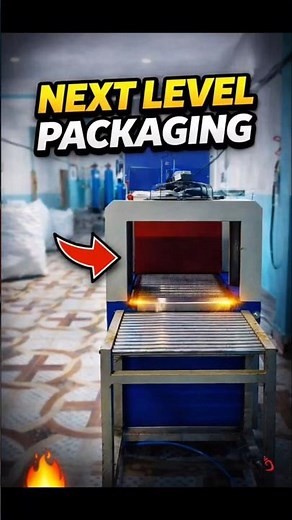Semi-Automatic Shrink Wrapping Machine | Industrial Group Packing Solution