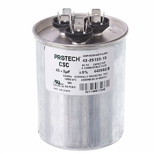 Rheem 43-25133-15 Capacitor - 45/3/440 Dual Round