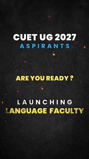 Language Faculty Reveal 🔥 CUET UG 2027 Umang Batch 🔥💯 #cuet2027 #cuetpreparation