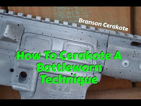 How to Cerakote: Battleworn Technique (Battle Worn)