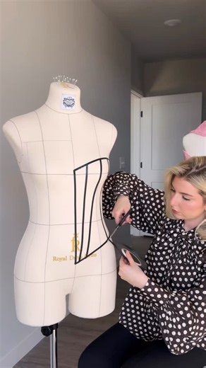 Brooke Barry on Instagram: "Designing from memory > designing for trends. #fashiondesign #sew #fashiondesigner #seamstress #draping"