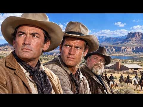 A Fearless Stranger Faces Two Rival Ranchers | Classic Western Movie HD