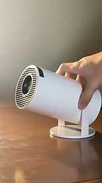 portable home projector built for easy wireless viewing